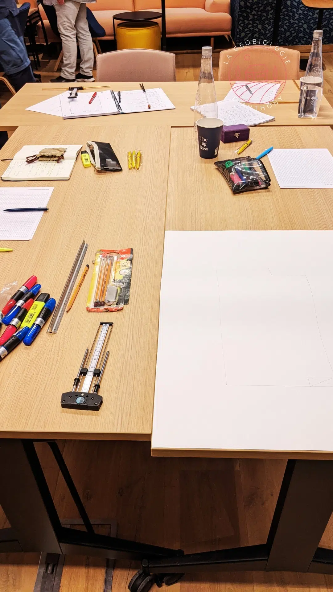 Salle de stage de la formation en géobiologie
