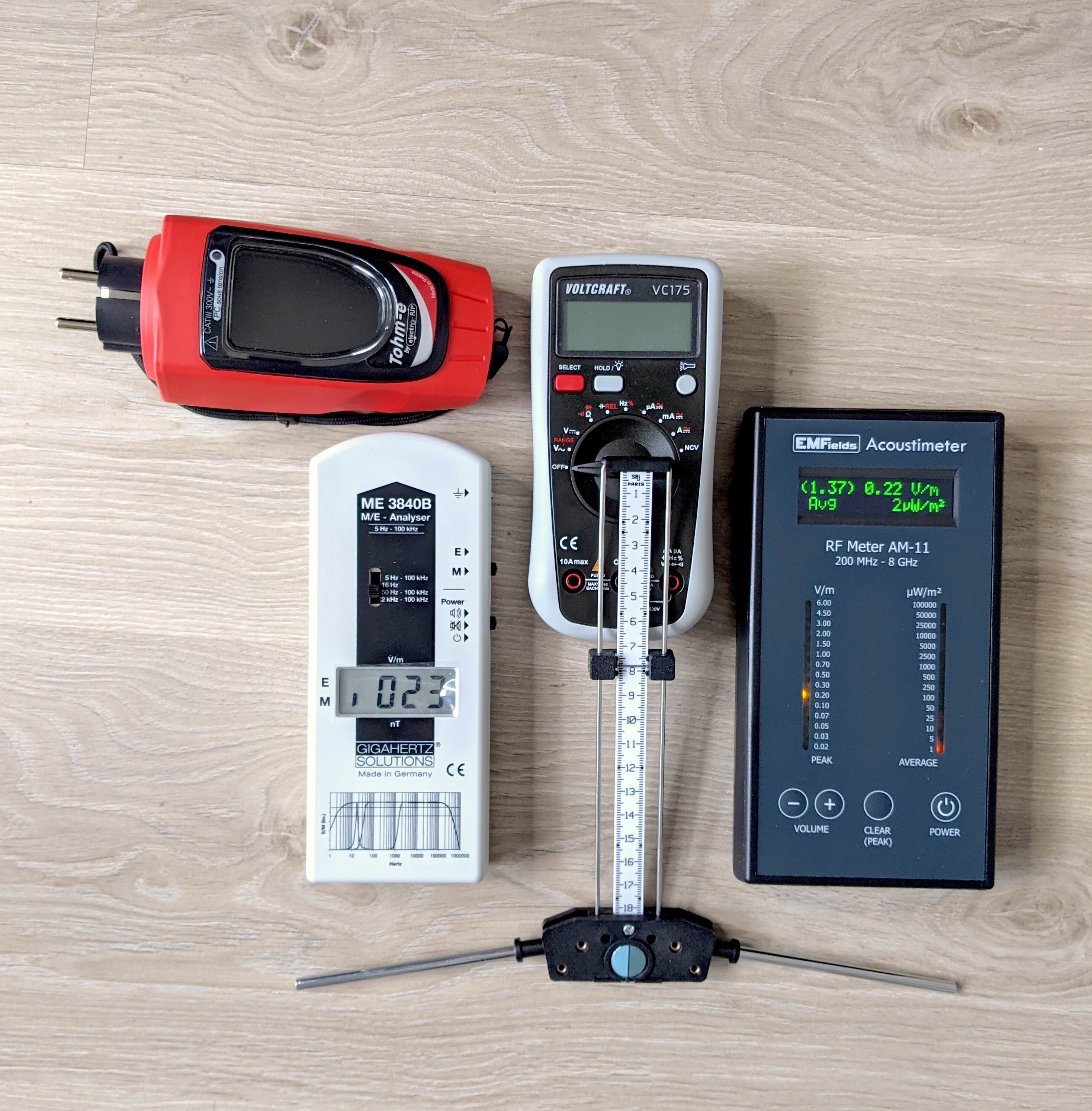 Appareils outils expertise géobiologique