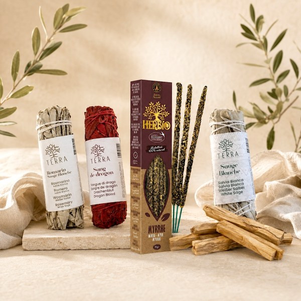 Coffret de purification Bien Chez Soi - Sauge, Palo Santo & Myrrhe